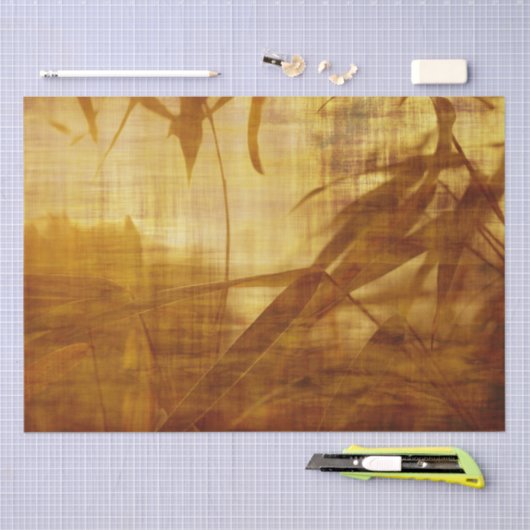 Hintergrund des Bambuspapiers Decoupage 12 Seidenpapier (Handwerk)