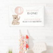 Hintergrund des Banners "Beary First Birthday" Banner (Insitu)