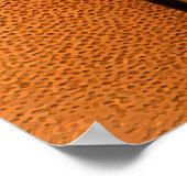 Hintergrund des Basketball-Druckmusters Poster (Ecke)