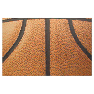 Hintergrund des Basketball-Druckmusters Stoff