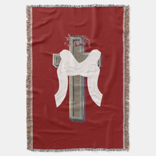 Hintergrund des Baumwollwirbeldeckels rot Decke (Vorderseite Vertikal)