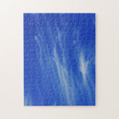 Hintergrund des blauen Himmels. Puzzle (Vertikal)