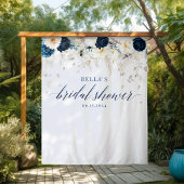 Hintergrund des bloralen Brautparty Wandteppich