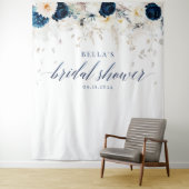 Hintergrund des bloralen Brautparty Wandteppich (Beispiel)