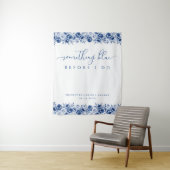 Hintergrund des bloralen Brautparty Wandteppich (Beispiel)