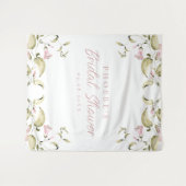 Hintergrund des blutfarbenen Brautparty Wandteppich (Vorderseite (Horizontal))