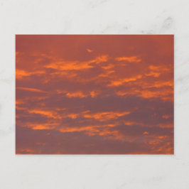 Hintergrund des bunten Himmels. Postkarte