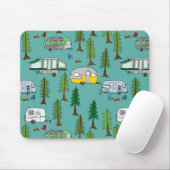 Hintergrund des Campings Mousepad (Mit Mouse)