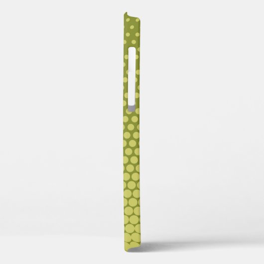 Hintergrund des Comic. Halftone gepunktetes Retrom Case-Mate iPhone Hülle (Rückseite / Links)