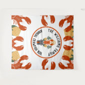 Hintergrund des Crawfish Boil Party - Foto-Stand Wandteppich (Vorderseite (Horizontal))