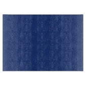 Hintergrund des dunkelblauen Trends Schneidebrett (Vorderseite)