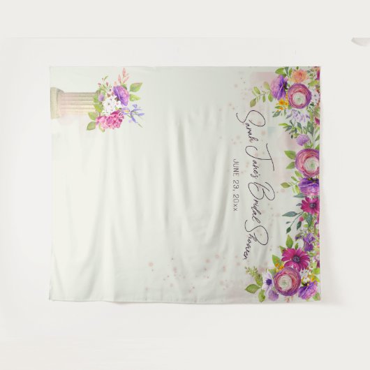 Hintergrund des Elfenbeinkabels und des rosafarben Wandteppich (Vorderseite (Horizontal))