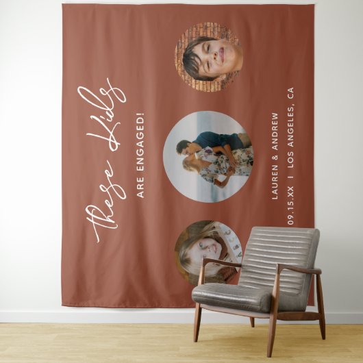 Hintergrund des Engagements für Terrakotta-Kalligr Wandteppich (Beispiel)