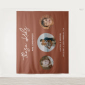 Hintergrund des Engagements für Terrakotta-Kalligr Wandteppich (Vorderseite)