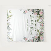 Hintergrund des Eukalyptus Brautparty Chic Foto Wandteppich (Vorderseite (Horizontal))