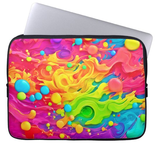 Hintergrund des Farbverlaufs Laptopschutzhülle (Vorderseite)