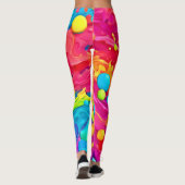 Hintergrund des Farbverlaufs Leggings (Rückseite)