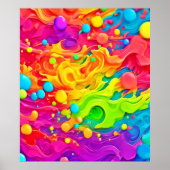 Hintergrund des Farbverlaufs Poster (Vorne)