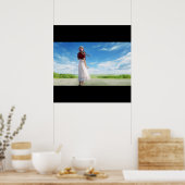 Hintergrund des FFVII-Luftverkehrs Poster (Küche)