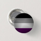 Hintergrund des Flag für den asexuellen Pride Button (Vorne & Hinten)