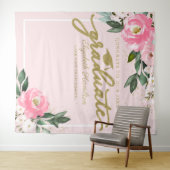 Hintergrund des Fotos der Blütenschülerpartei (Hot Wandteppich (Beispiel (Horizontal))