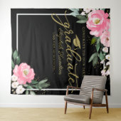 Hintergrund des Fotos der Blütenschülerpartei (Hot Wandteppich (Beispiel (Horizontal))