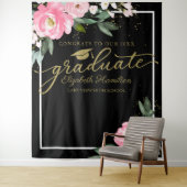 Hintergrund des Fotos der Blütenschülerpartei (Hot Wandteppich (Beispiel)