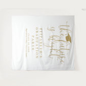 Hintergrund des Fotos der "Hright Future Gold Grad Wandteppich (Vorderseite (Horizontal))