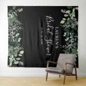 Hintergrund des Fotos des Green Foliage Brautparty Wandteppich (Beispiel (Horizontal))