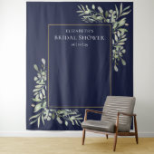 Hintergrund des Fotos des Navy Blue Greenerity Bra Wandteppich (Beispiel)