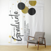 Hintergrund des Fotos einer großen BlackGold-Gradu Wandteppich (Beispiel)