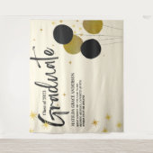 Hintergrund des Fotos einer großen BlackGold-Gradu Wandteppich (Vorderseite)