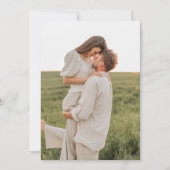 Hintergrund des Fotos Einladung (Vorderseite)