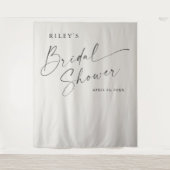 Hintergrund des Fotos für das Script-Boho-Brautpar Wandteppich (Vorderseite)