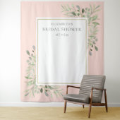 Hintergrund des Fotos in der blush-rosa Foliage Wandteppich (Beispiel)