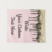 Hintergrund des Fotos mit dem benutzerdefinierten Wandteppich (Vorderseite (Horizontal))