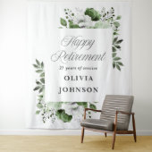 Hintergrund des Fotos zum grünen Party für die Bev Wandteppich (Beispiel)