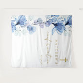 Hintergrund des Fotos zur Bestätigung der Blütenbl Wandteppich (Vorderseite (Horizontal))