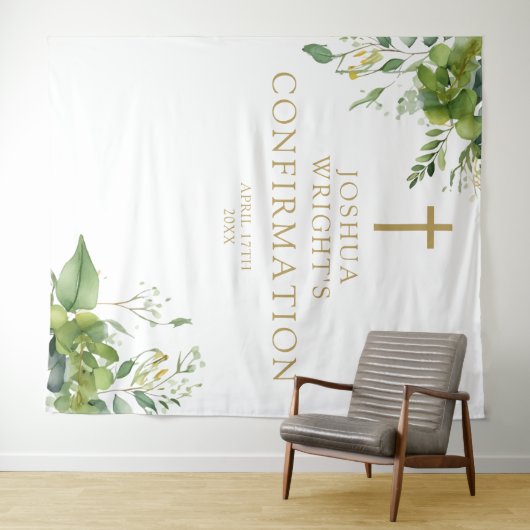 Hintergrund des Fotos zur Bestätigung der Grünpfla Wandteppich (Beispiel (Horizontal))