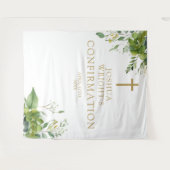 Hintergrund des Fotos zur Bestätigung der Grünpfla Wandteppich (Vorderseite (Horizontal))