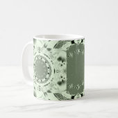 Hintergrund des Fun Fraktal Kaffeetasse (Vorderseite Links)