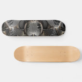 Hintergrund des Futuristischen Gitters Skateboard (Horizontal)