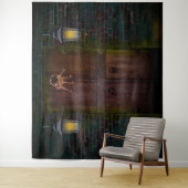 Hintergrund des Geheimniswelts vor der Tür des Par Wandteppich (Beispiel)