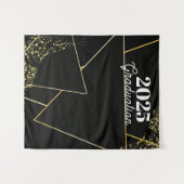 Hintergrund des geometrischen Abschlusses in Glitz Wandteppich (Vorderseite (Horizontal))