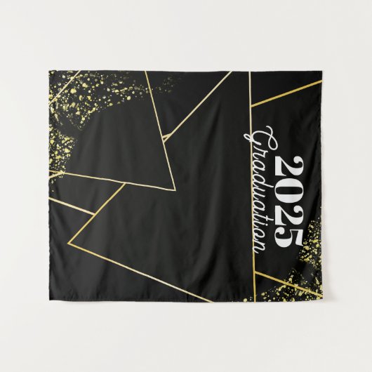 Hintergrund des geometrischen Abschlusses in Glitz Wandteppich (Vorderseite (Horizontal))