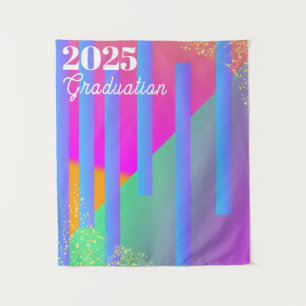 Hintergrund des geometrischen Abschlusses Wandteppich