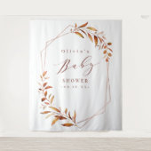 Hintergrund des geometrischen Fotos der grünen Bab Wandteppich (Vorderseite)