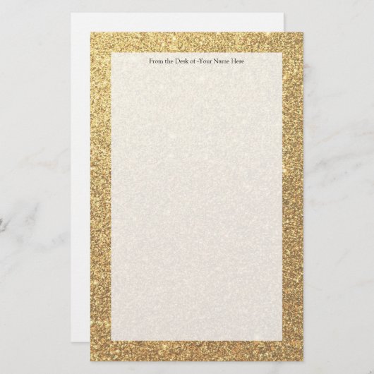 Hintergrund des glatten Glitzer-Musters Briefpapier (Vorne/Hinten)