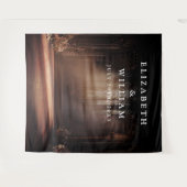 Hintergrund des gotischen Fotos Wandteppich (Vorderseite (Horizontal))