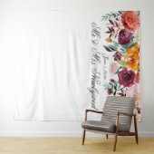 Hintergrund des grellen Fotos der Herbstfarben Wandteppich (Beispiel (Horizontal))